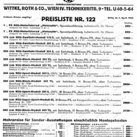 Preisliste D-Rad NSU